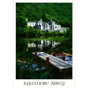 Kylemore Abbey Connemara Postcard Order‎ of St Benedict Unposted